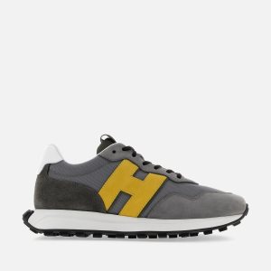 Hogan H601 Erkek Spor Ayakkabı Gri Sarı Beyaz | CO3765498