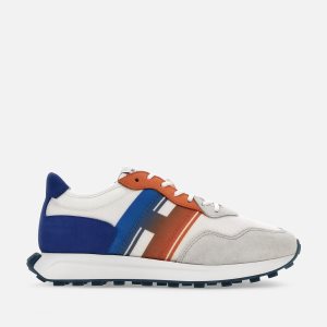Hogan H601 Erkek Spor Ayakkabı Mavi Turuncu Beyaz | YO4985031
