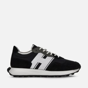 Hogan H601 Erkek Spor Ayakkabı Siyah Gri | DV5973120