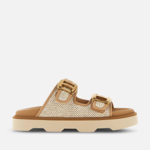 Hogan H620 Kadın Sandalet Kahverengi Bej Rengi | ZK0893745
