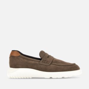 Hogan Loafers H600 Erkek Makosen Kahverengi | WB2386194