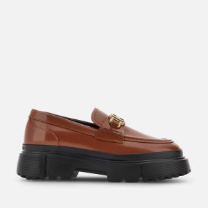 Hogan Loafers H619 Kadın Loafer Ayakkabı Kahverengi | FM8407591