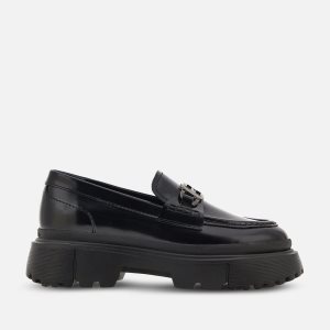 Hogan Loafers H619 Kadın Loafer Ayakkabı Siyah | GL2130654