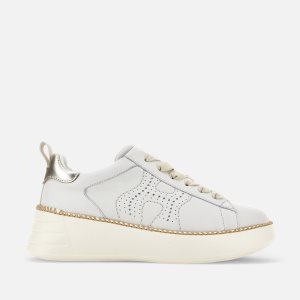 Hogan Rebel Kadın Spor Ayakkabı Gümüş Beyaz | AR6413709