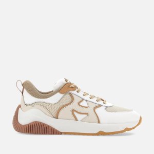 Hogan Sportif H597 Ivory Kadın Spor Ayakkabı Beyaz Beyaz Bej Rengi | NM7653428