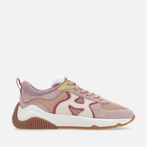 Hogan Sportif H597 Ivory Kadın Spor Ayakkabı Pembe Beyaz Beyaz | RD3258940