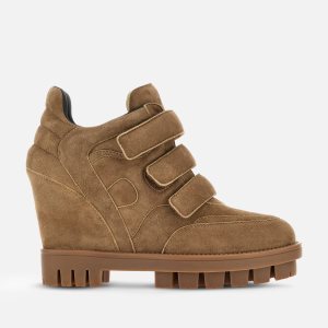 Hogan Wedge H234 Kadın Tıknaz Spor Ayakkabı Kahverengi | RN7365041